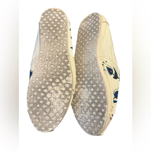 TOMS Peacock Print Shoes – Size 7.5 - Picture 5 of 5